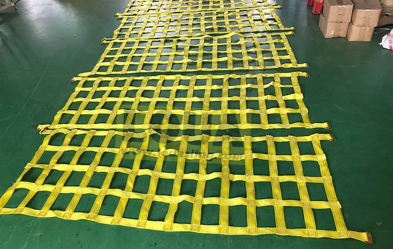 E fitting cargo net for Van interior trailer container & cargo space