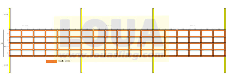Tunnel construction ventilation pipe installation and fixed lifting net sling