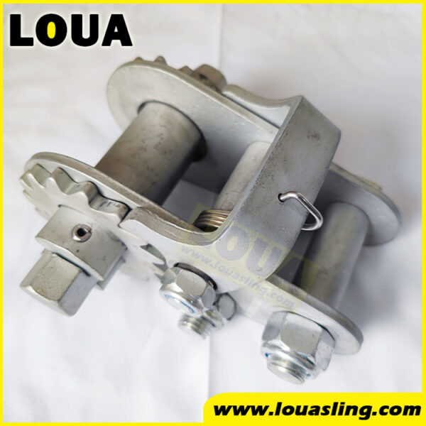Trailer lashing winch 65MM BL20ton | speed lash Timber deck lashing winch