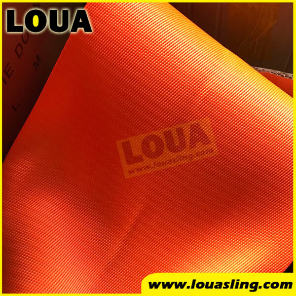 Polyester flexible webbing strap for webbing sling protector or round sling wear sleeve